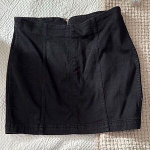 Black Women's Skirt by free people